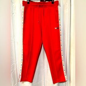 Nike Women’s Red Track Pants - Size L
